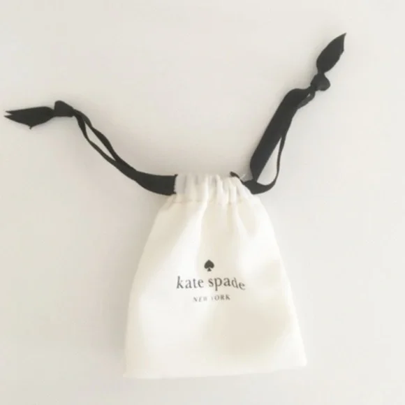 kate spade rose gold pearl studs. - Picture 5 of 5